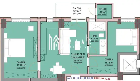 Apartament 2 camere | Zona Doamna Stanca | Parcare