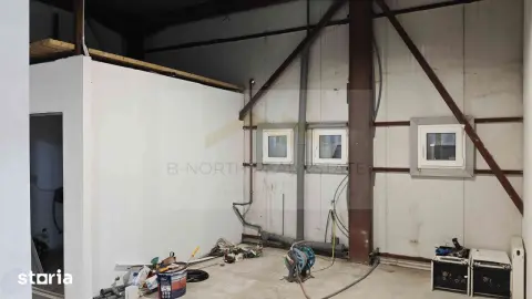 Hală industrială cu birouri de închiriat | Popești-Leordeni | 542 mp | Rampă