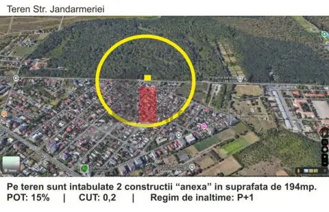 Teren padure Baneasa Jandarmeriei