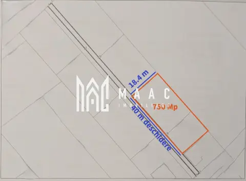 Teren intravilan I 750mp I Utilități I Front 40m I Șura Mare