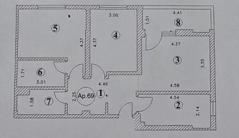 Apartament cu 3 camere decomandat Militari- Pollux Residence