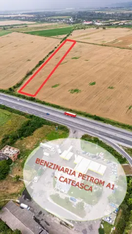Teren investitional 9.303 mp | Proximitate Autostrada A1 | Cateasca