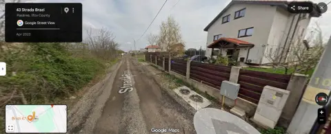 Vand teren intravilan in localitatea Branesti, 500mp
