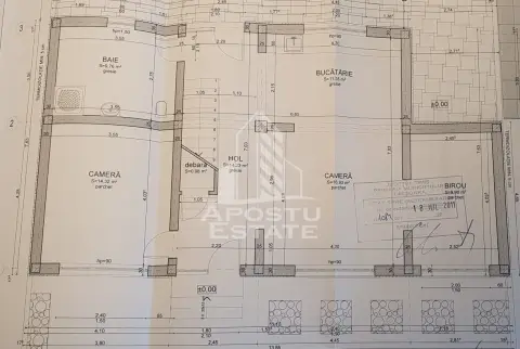 Casa individuala , 4 camere,2 bai, garaj, acces auto, 575 teren