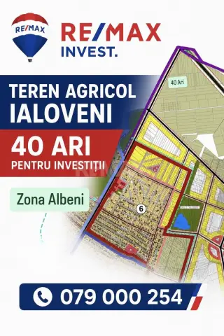 40 Ari Teren Agricol Ialoveni