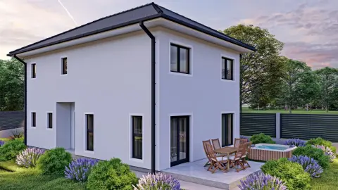Casă individuală 326 mp teren - La cheie - Cristian, Sibiu