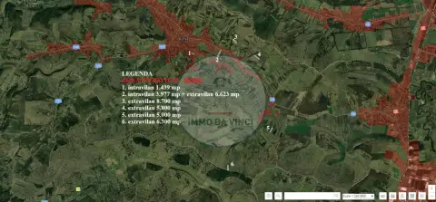 Pachet investitie terenuri Borșa Cluj 37.839 mp | 12.039 mp intravilan