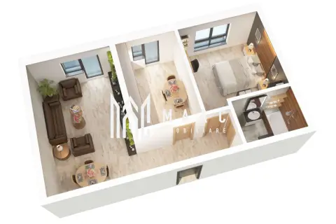 Apartament NOU | 2 camere | 56 mp | Comision 0 | Doamna Stanca