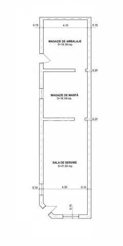 Spatiu comercial stradal, 110 mp, zona Elisabetin