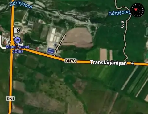 Parcele de teren intre 463-510 mp la soseaua spre Transfagarasan -DN7C