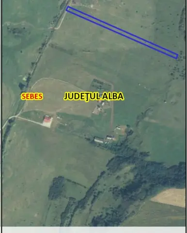 Teren extravilan sebes alba