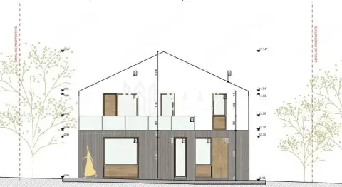 Teren intravilan 413mp | Cristian ,autorizatie casa proiect, toate utilitatile