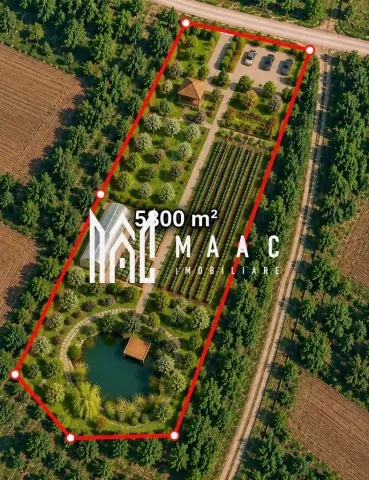 Teren 5800MPU I Acces drum I Ideal Construcție I Zona retrasă I Cabana