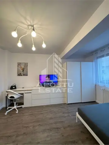 Apartament cu 1 camera de inchiriat Dumbravita,centrala proprie