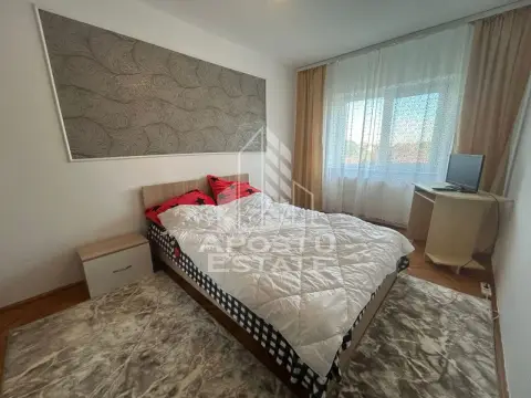 Apartament cu 2 camere de inchiriat, centrala proprie, zona Dambovita