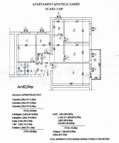 Apartament 4 camere de vânzare | Râmnicu Vâlcea, Nord | panoramic