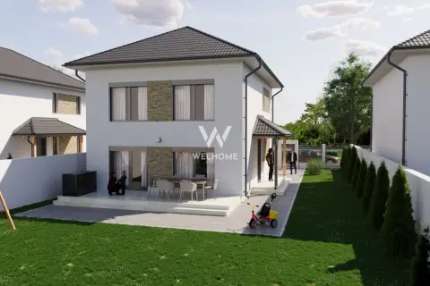 Casă individuală nouă cu pod – 4 camere – Șura Mică