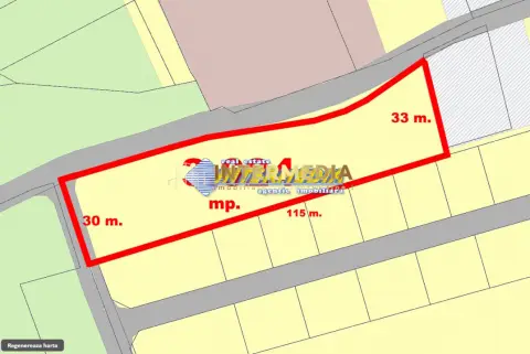 3624 mp Teren Intravilan Vanzare deschidere 151 m cu utilitati Micesti