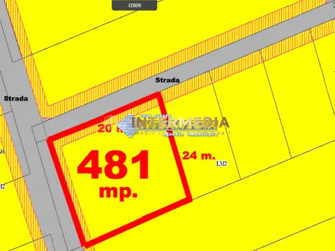 Teren Intravilan 481mp Alba Micesti, utilitati