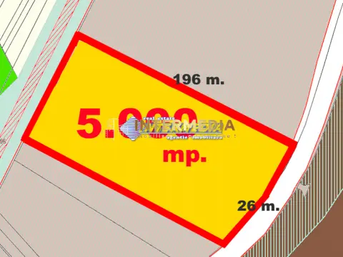 Teren Intravilan vanzare 5000 mp la DN iesire Alba spre Sebes deschidere 26 m