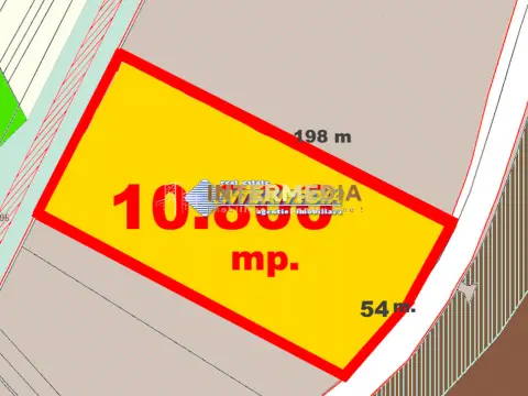 Teren Intravilan 10.800 mp Zona PUZ aprobat hale Birouri Iesire Alba spre Sebes