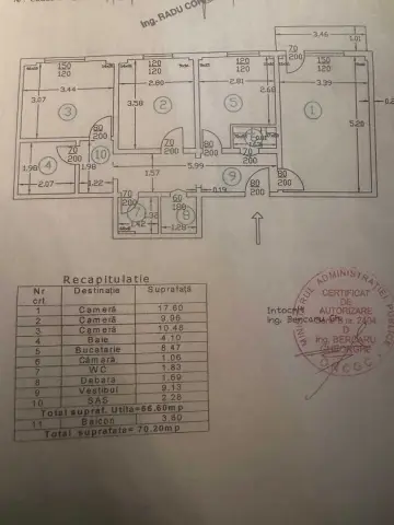 Militari Lujerului decomandat etaj 3 bloc reabilitat constructie 1983
