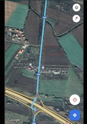 Vand teren soseaua de centura Satu Mare