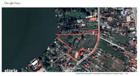 Proprietate unica Lacul Snagov - teren generos si vila interbelica
