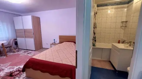 BRASADAS iNCHIRIAZA Garsoniera Mihai Bravu luminoasa vedere stradala
