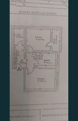 Vand apartament 2 camere