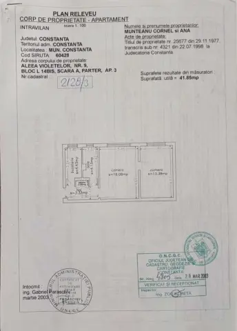 Apartament de vanzare-Casa de Cultura