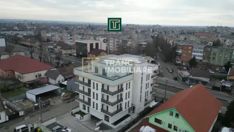 Penthouse 3 camere terasă panoramică cu vedere 300° Bloc nou Micălaca