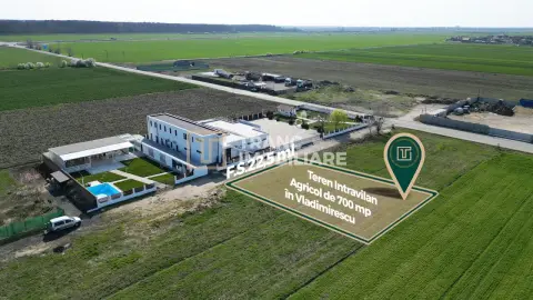 Teren intravilan arabil de vânzare – Vladimirescu, Arad