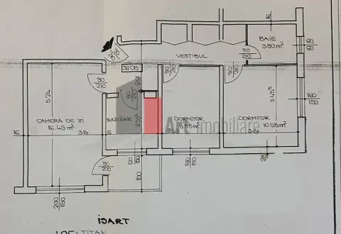 Apartament 3 camere Titan-Sălăjan