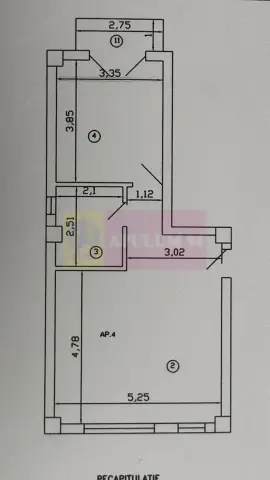 Vanzare apartament 2 camere Fundeni- Dobroesti