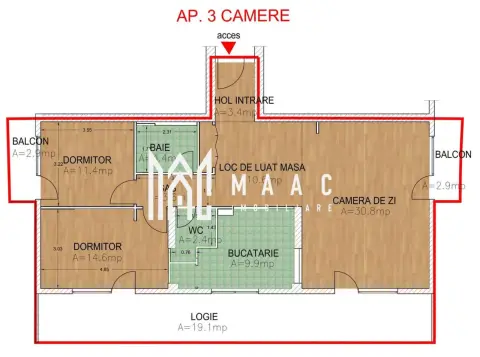 Apartament modern I La cheie I 3 camere I Lift I Hipodrom