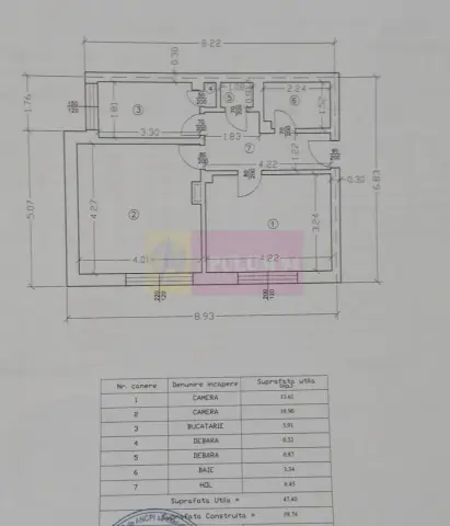 Apartament de vanzare cu 2 camere in Azuga
