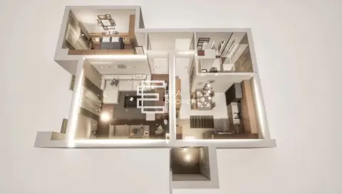 Apartament 2 camere,decomandat, Calea Surii Mici, Sibiu