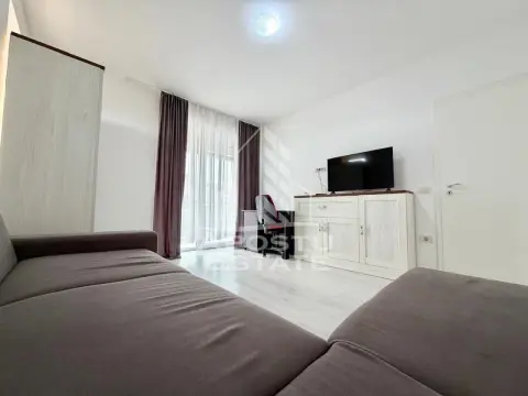 Apartament cu o camera de inchiriat, centrala proprie, parcare, Giroc