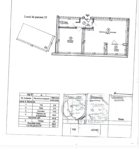 Apartament 2 camere de vanzare, zona Buziasului, Timisoara