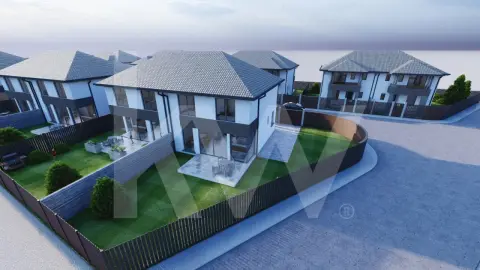 Casa 4 camere 3 bai singur in curte zona Selimbar Sibiu de vanzare