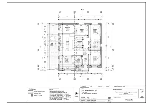 Casa 4 camere,2 băi,127 mp, 618mp teren, 0% comision