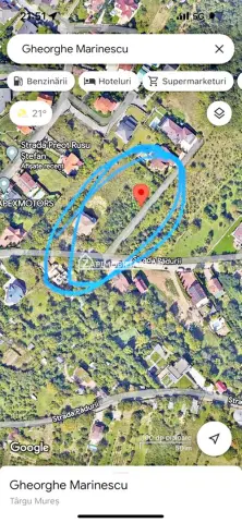Teren intravilan 2.613 mp zona Platou