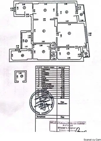 Piata Domenii - Ion Mihalache apartament 3 camere de vanzare
